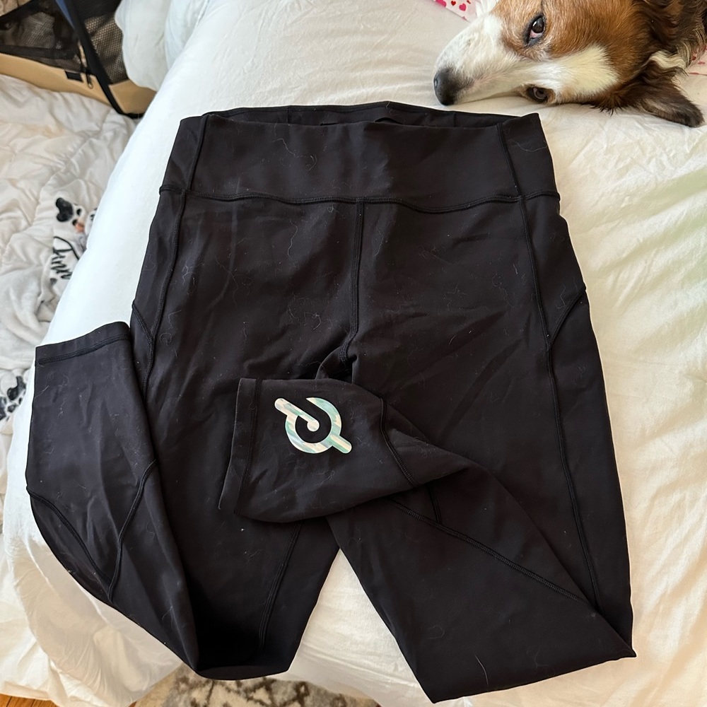 Peloton x lululemon in movement leggings